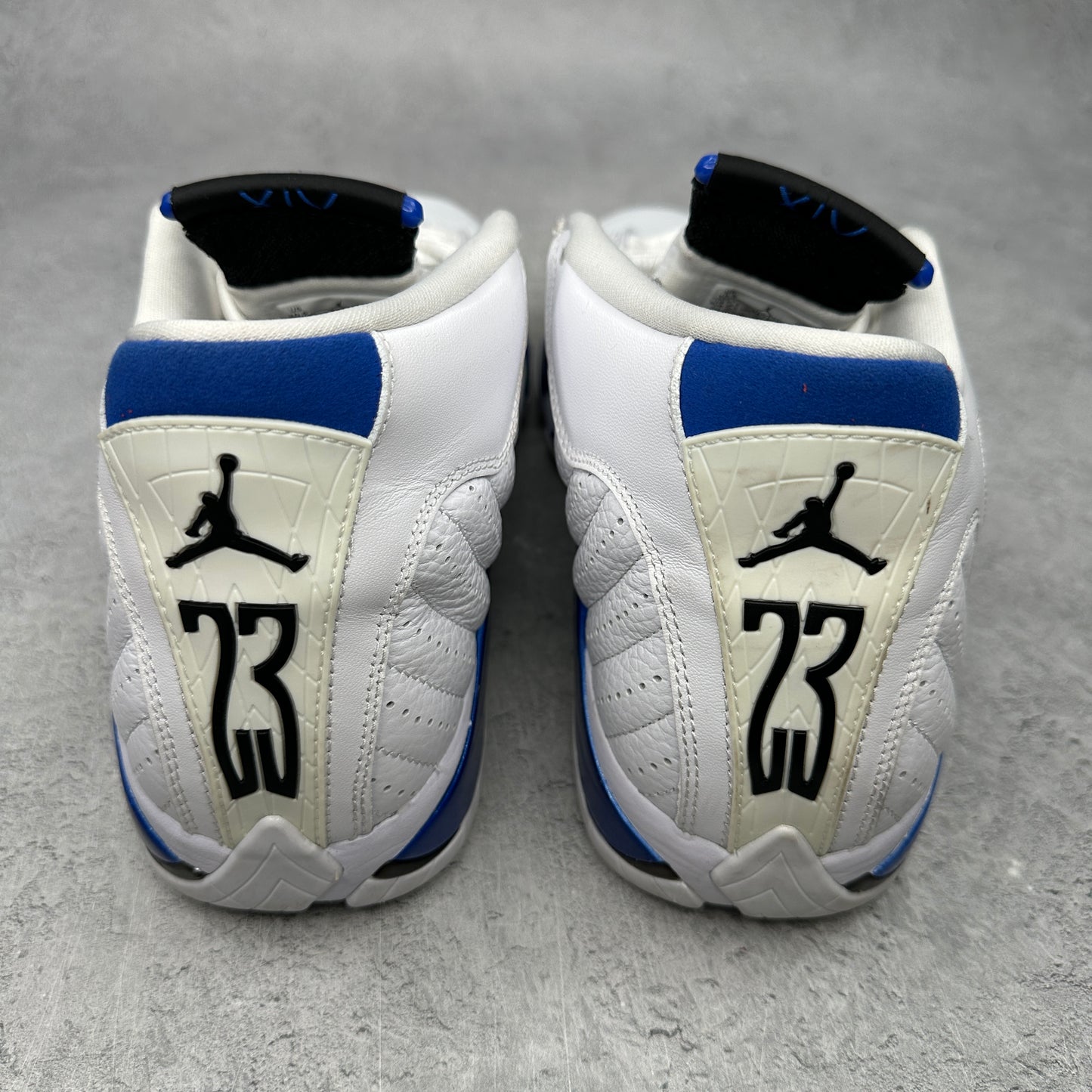 Jordan 14 Retro White Hyper Royal *pre-owned* SIZE 10.5