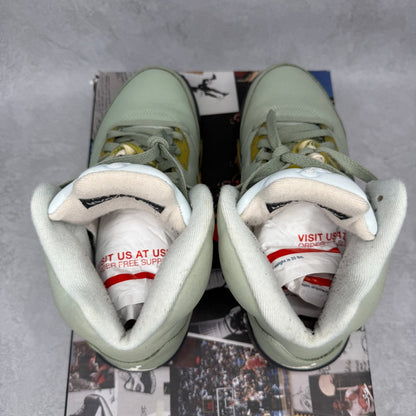 Jordan 5 Retro Jade Horizon *pre - owned* SIZE 8.5 - Kicks Collective PA - Jordan - DC7501-300 - Men's Shoes - 8.5M/10W - Pre - Owned
