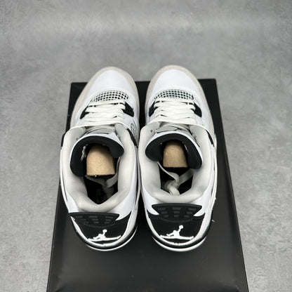Jordan 4 Retro Military Black (GS) *defect*