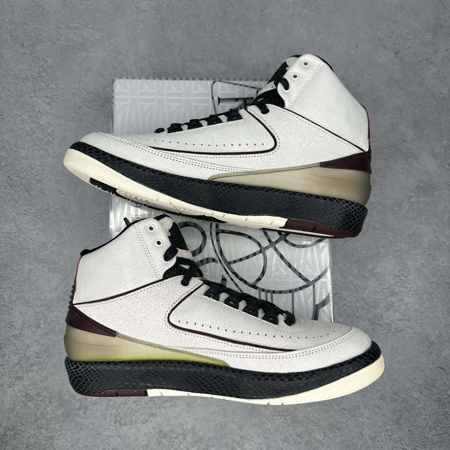 Jordan 2 Retro A Ma Maniére Airness *pre-owned* SIZE 9