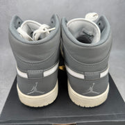 Jordan 1 Mid Cool Grey/White *pre-owned* SIZE 11