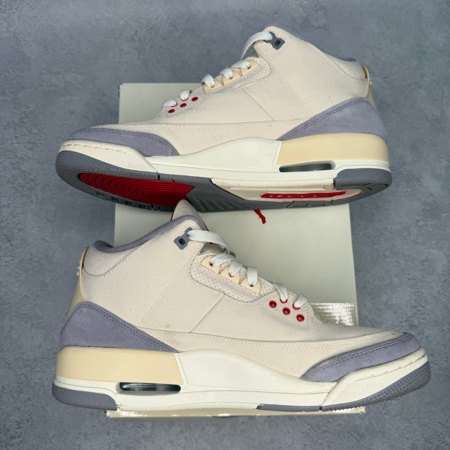Jordan 3 Retro Muslin *pre - owned* SIZE 10 - Kicks Collective PA - Jordan - DH7139-100 - Men's Shoes - 10M/11.5W - Pre - Owned