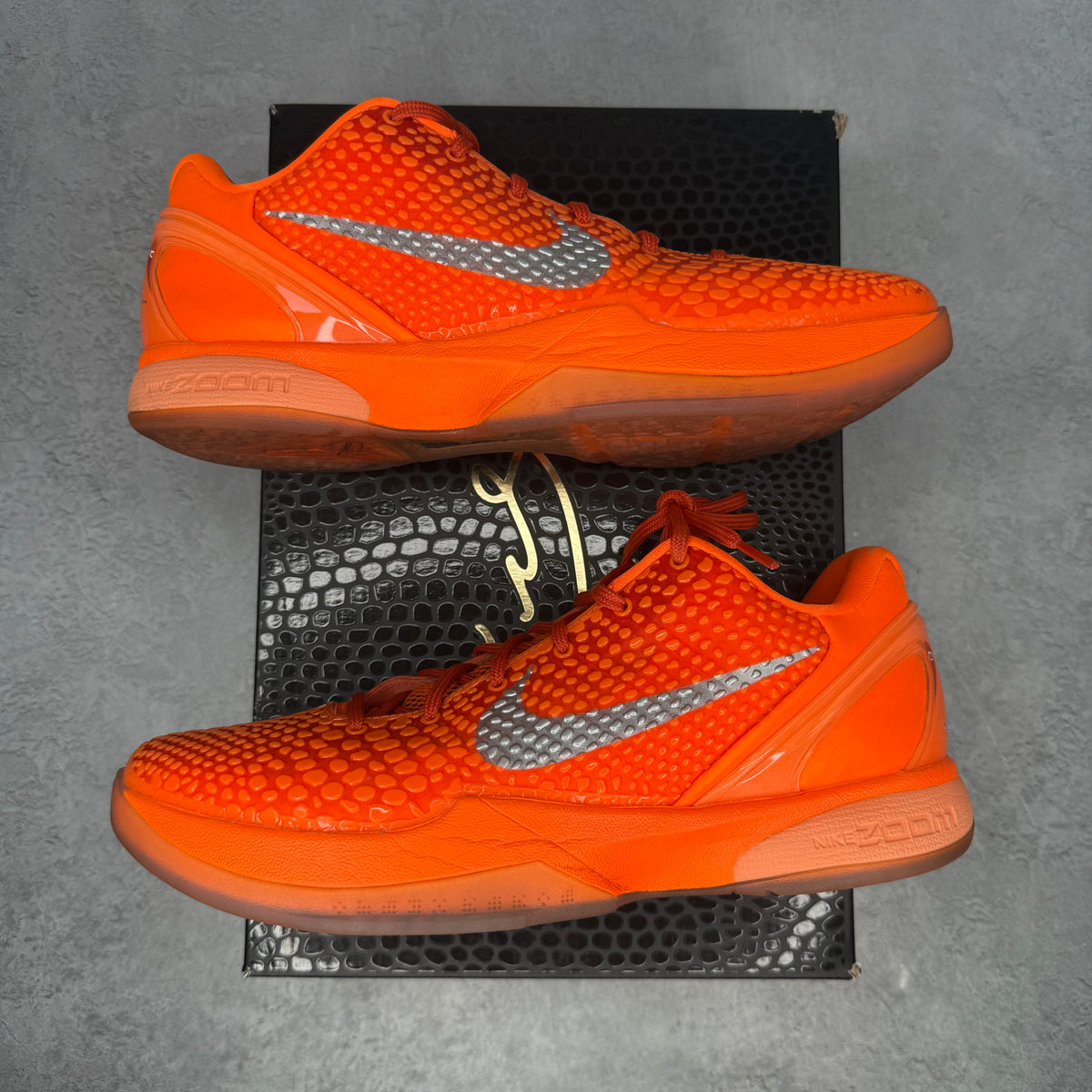 Nike Kobe 6 Protro Total Orange *pre-owned* SIZE 10.5