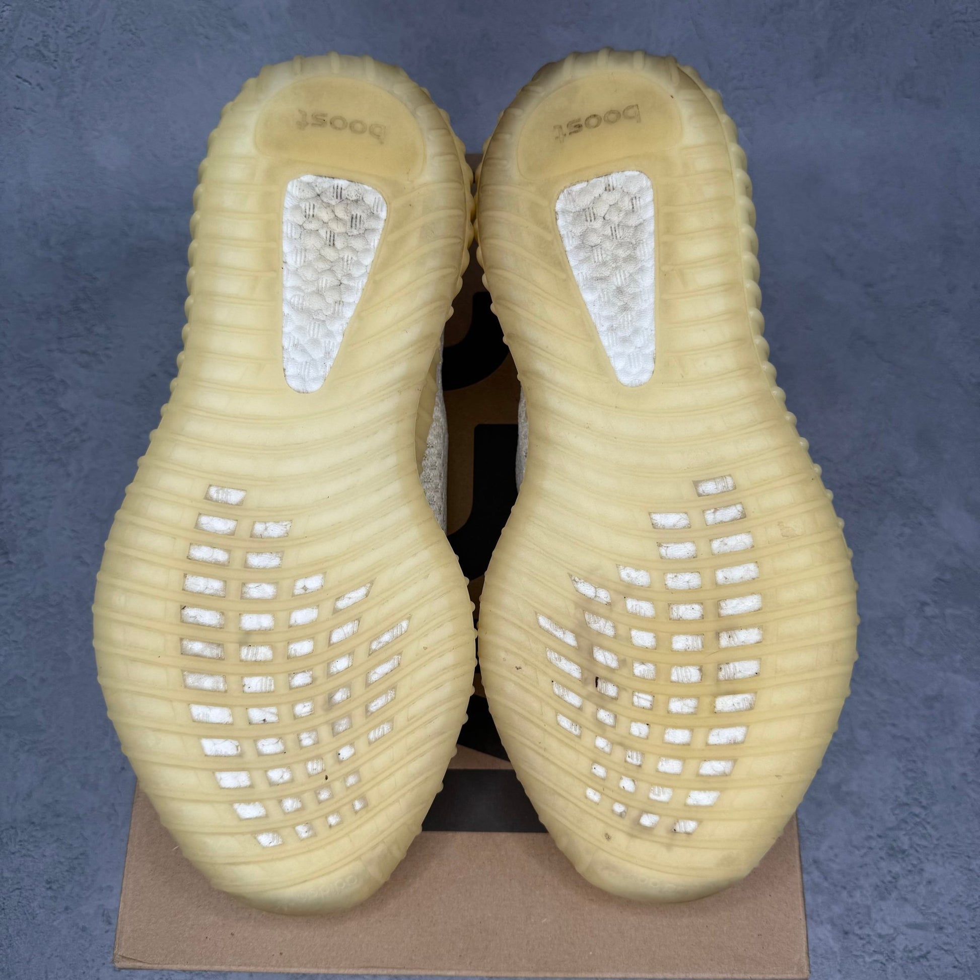 adidas Yeezy Boost 350 V2 Natural *pre - owned* SIZE 11.5 - Kicks Collective PA - adidas - FZ5246 - Men's Shoes - 11.5M/13W - Pre - Owned