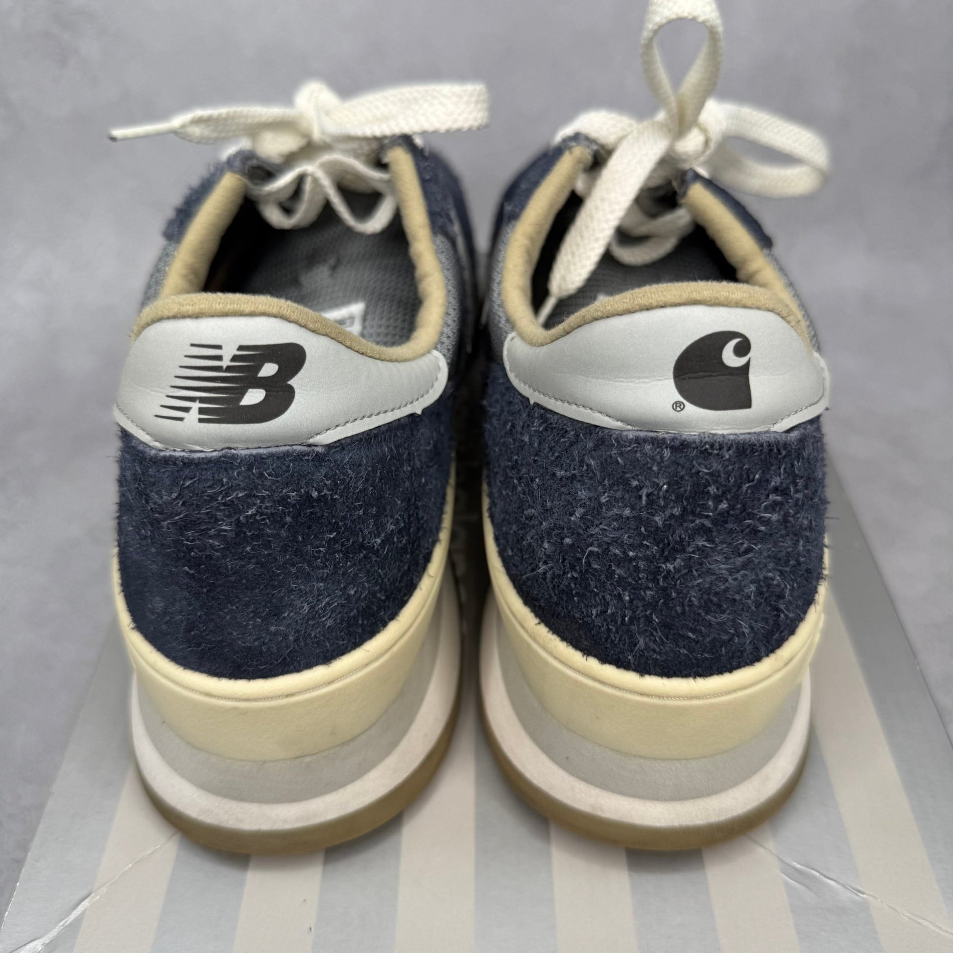 New Balance 990v1 Carhartt WIP MiUSA Dark Navy *pre - owned* SIZE 11 - Kicks Collective PA - New Balance - M990CH1 - Men's Shoes - 11M/12.5W - Pre - Owned
