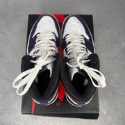 Jordan 1 Retro High Court Purple White pre-owned size 11