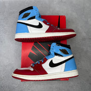 Jordan 1 Retro High Fearless UNC Chicago *pre-owned* SIZE 10