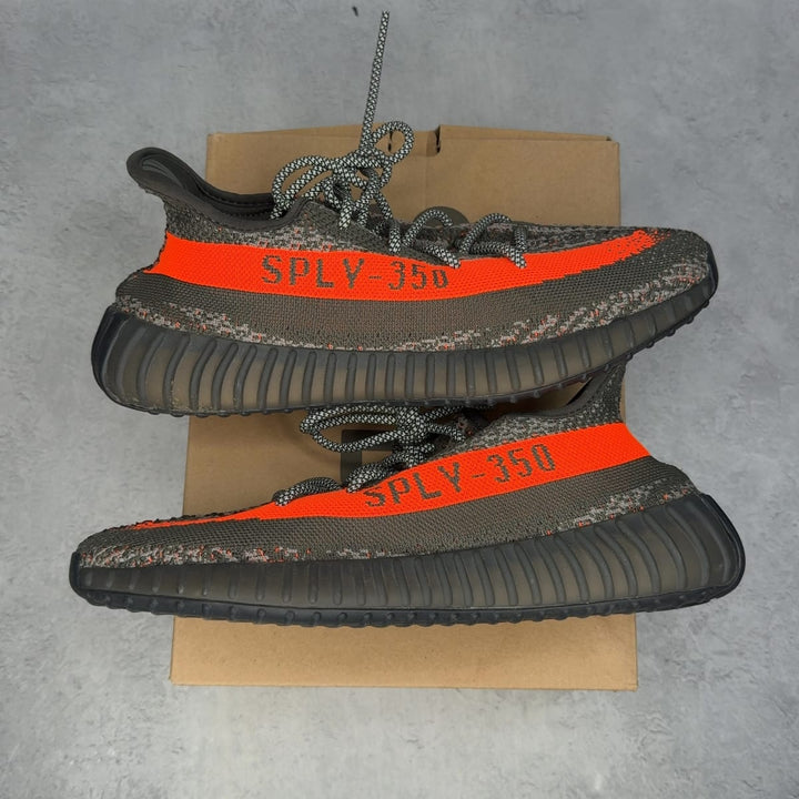 adidas Yeezy Boost 350 V2 Carbon Beluga 9.5 (Pre-Owned) - Kicks Collective PA - adidas - HQ7045-9.5-PO-1 - Pre-Owned Sneakers - 9.5