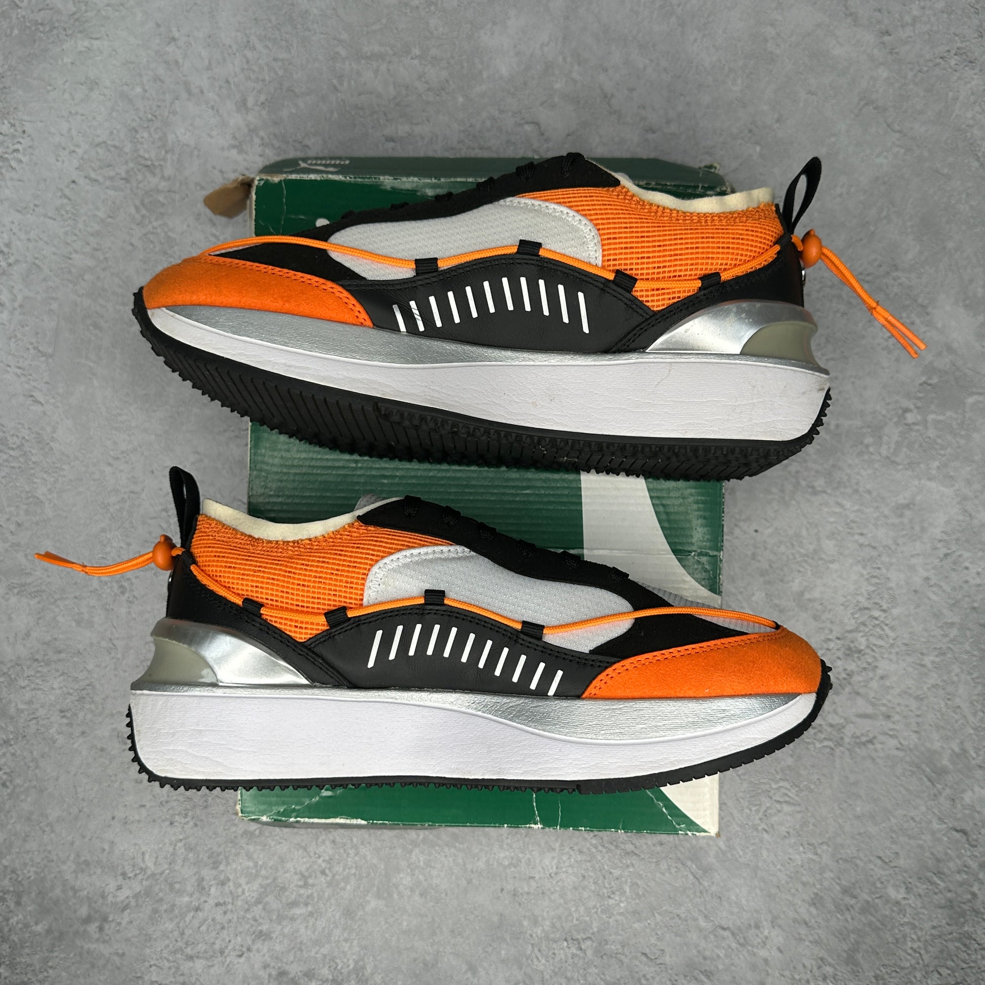 Puma BMW Motorsport Cruise Rider Vibrant Orange (Women's) *pre-owned* SIZE 9W