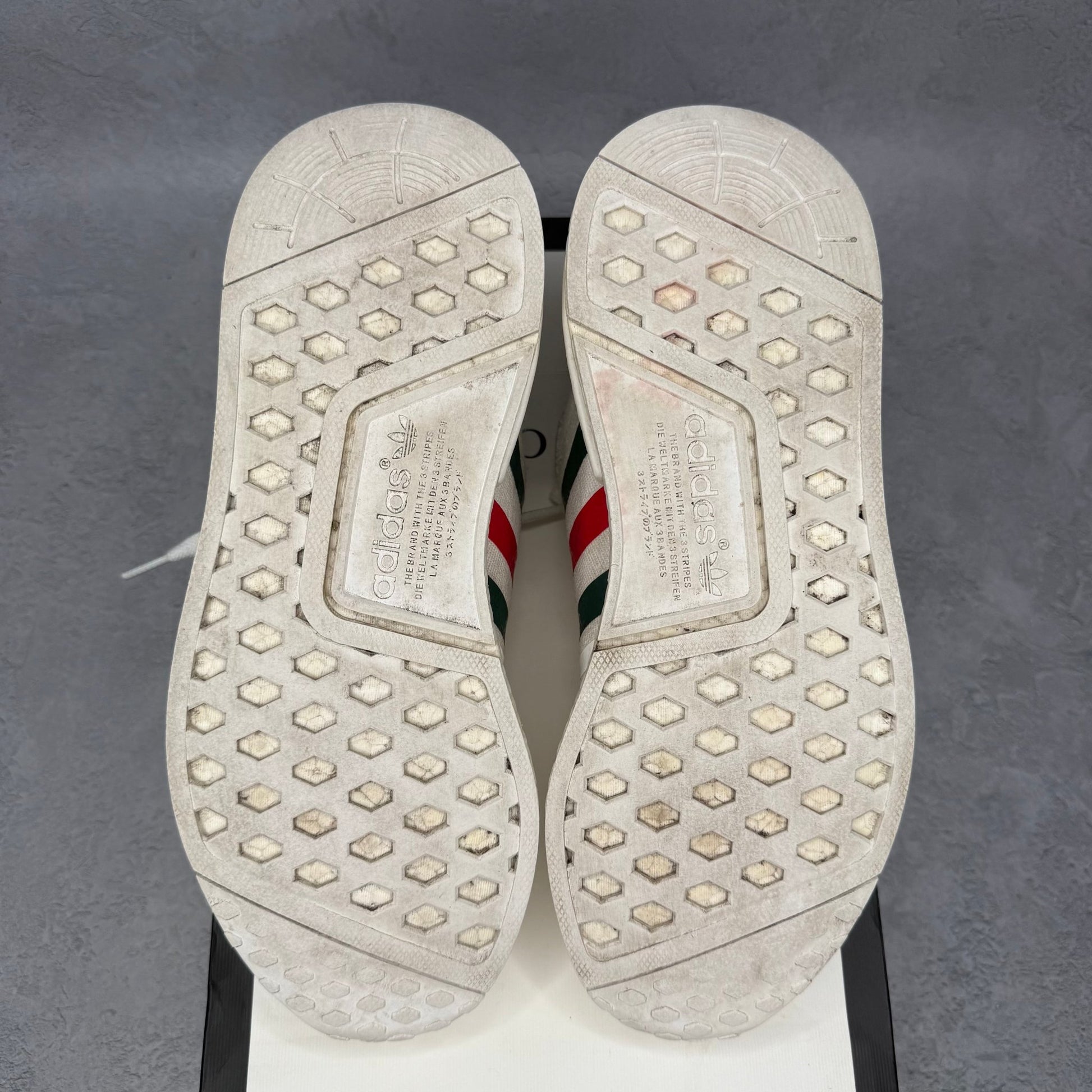 adidas NMD Gucci Custom *pre - owned* SIZE 8.5 - Kicks Collective PA - adidas - 779001 - Men's Shoes - 8.5M/10W - Pre - Owned