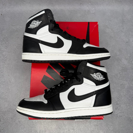 Jordan 1 Retro High '85 Black White (2023) *pre - owned* SIZE 8 - Kicks Collective PA - Jordan - BQ4422-001 - Men's Shoes - 8M/9.5W - Pre - Owned