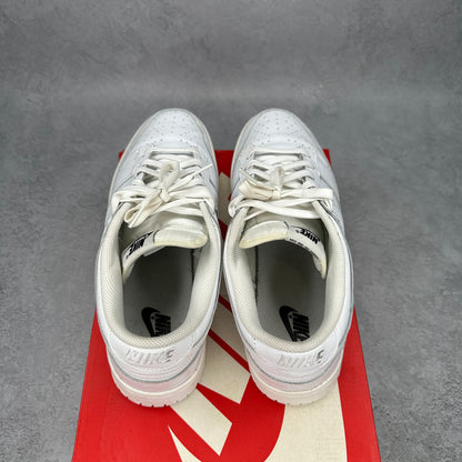 Nike Dunk Low Triple White (2021) (Women's) *pre-owned* SIZE 10M/11.5W