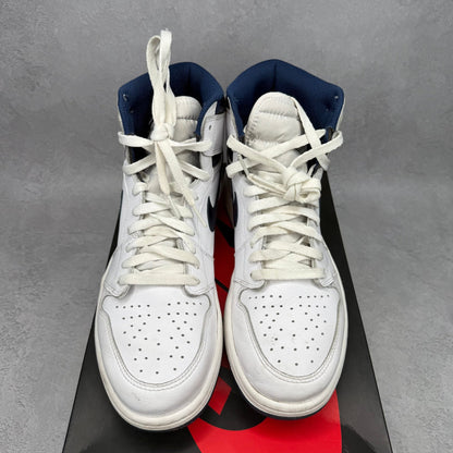 Jordan 1 High Metallic Navy 2016 *pre - owned* SIZE 11 - Kicks Collective PA - Jordan - 555088-106 - Men's Shoes - 11M/12.5W - Pre - Owned