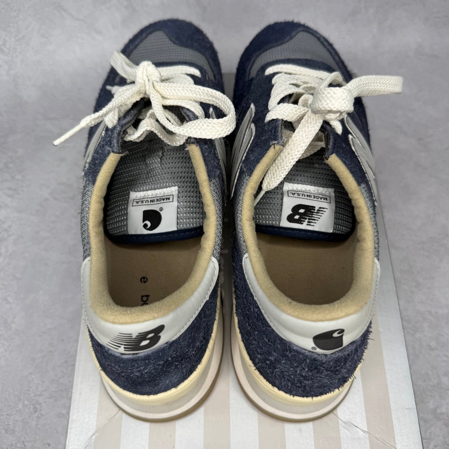 New Balance 990v1 Carhartt WIP MiUSA Dark Navy *pre - owned* SIZE 11 - Kicks Collective PA - New Balance - M990CH1 - Men's Shoes - 11M/12.5W - Pre - Owned