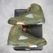 Jordan 5 Retro Olive (2024) (GS) pre-owned size 6Y