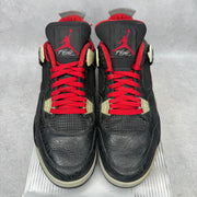 Jordan 4 Retro Black Laser pre-owned size 12