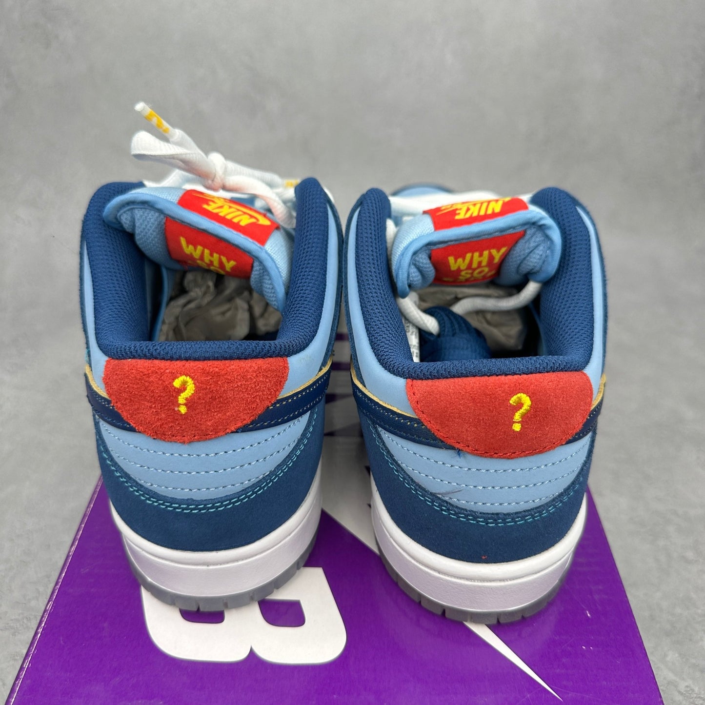 Nike SB Dunk Low Pro Why So Sad? - Kicks Collective PA - Nike - DX5549 - 400 - Men's Shoes - 8M/9.5W - Brand New