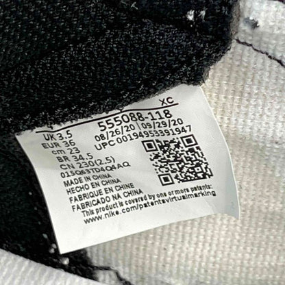 Jordan 1 Retro High White Black Volt University Gold