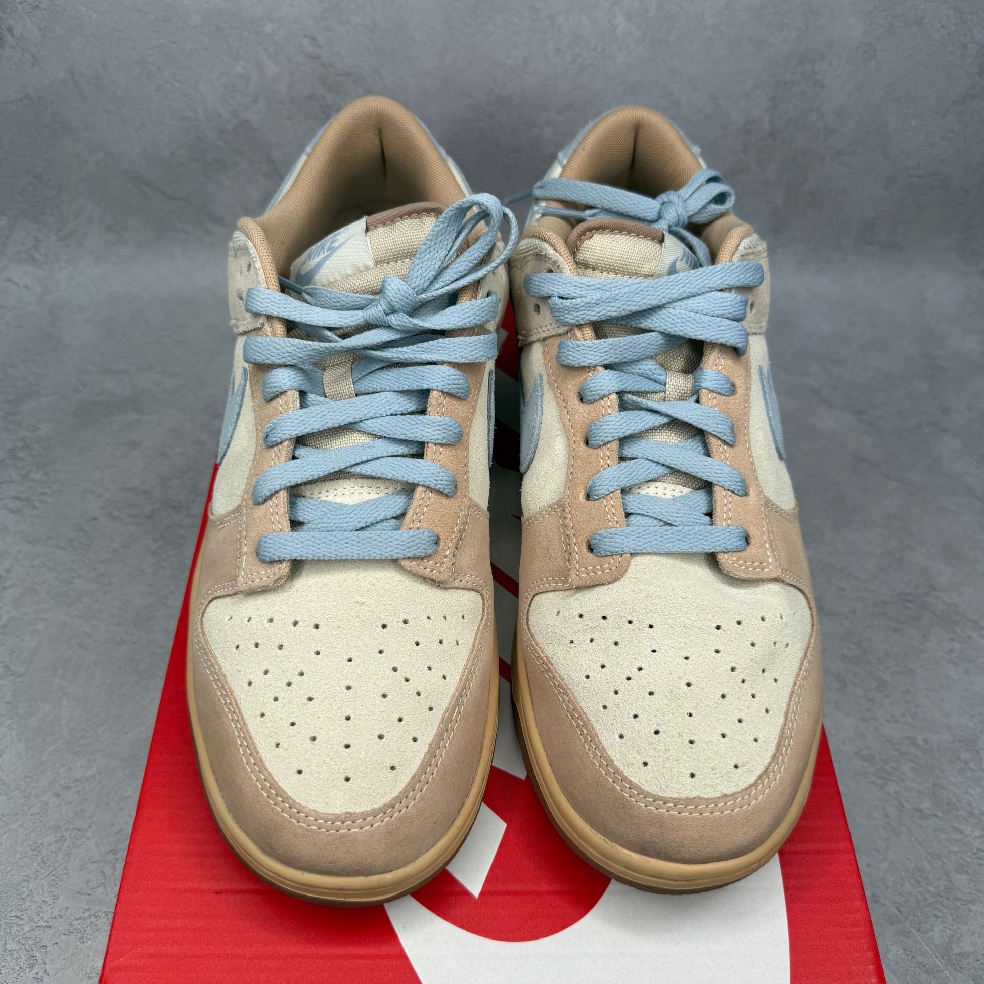 Nike Dunk Low Sanddrift Light Armory Blue *pre - owned* SIZE 11 - Kicks Collective PA - Nike - HF0106-100 - Men's Shoes - 11M/12.5W - Pre - Owned
