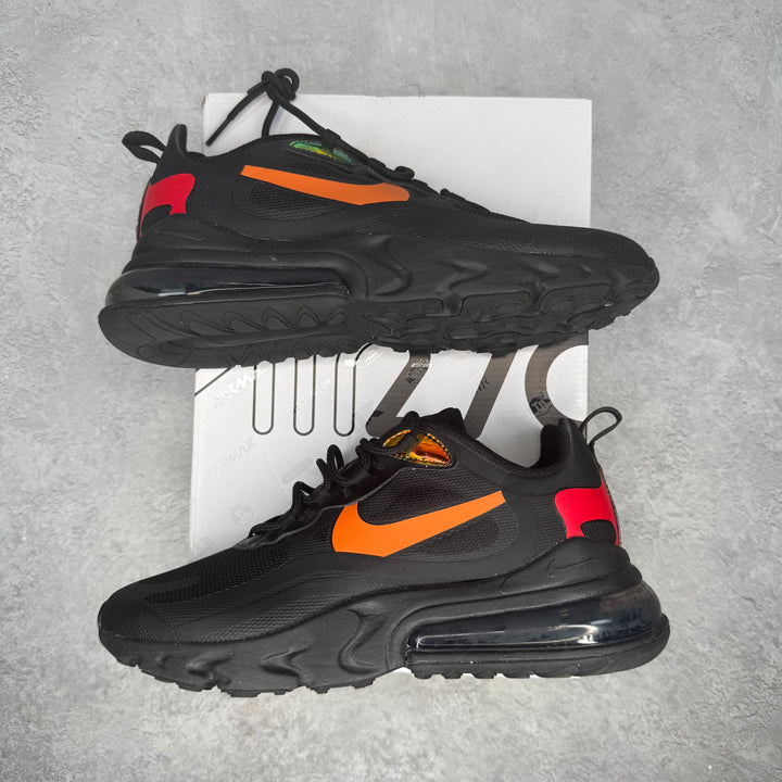 Air Max 270 React 'Orange Iridescent' *pre-owned* SIZE 8