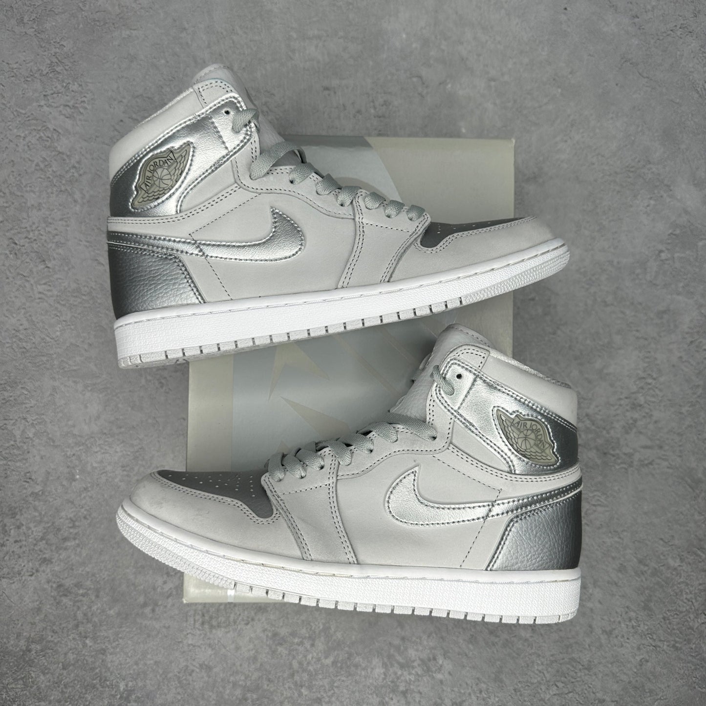 Jordan 1 Retro High CO.JP Neutral Grey (2020) *pre - owned* SIZE 9 - Kicks Collective PA - Jordan - DC1788-029 - Men's Shoes - 9M/10.5W - Pre - Owned