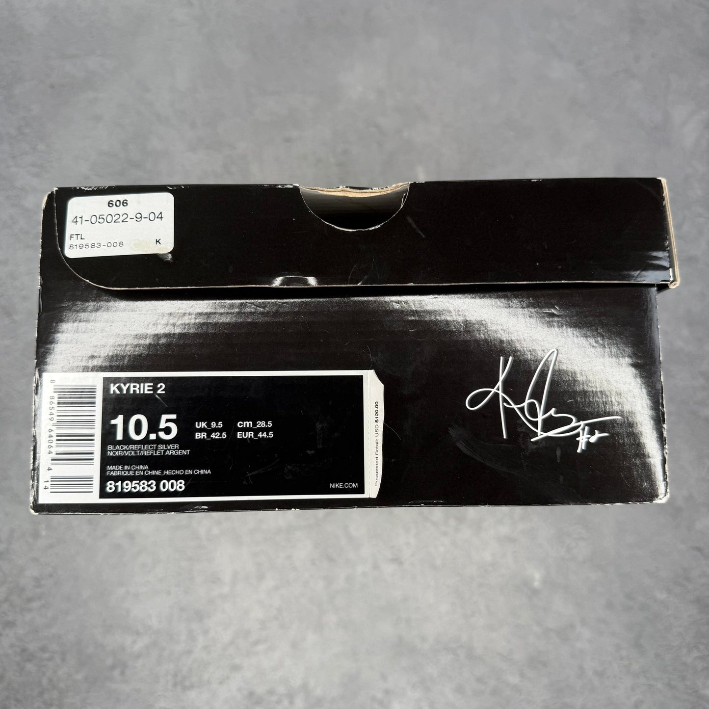 Nike Kyrie 2 Triple Black *pre - owned* SIZE 10.5 - Kicks Collective PA - Nike - 819583-008/820537-008 - Men's Shoes - 10.5M/12W - Pre - Owned