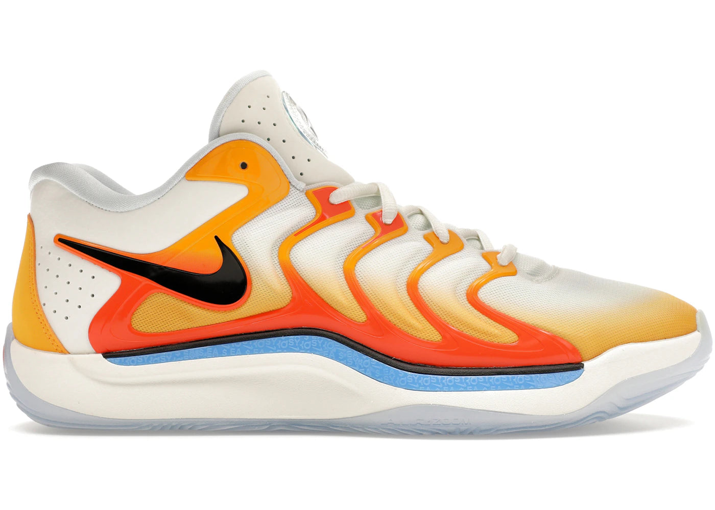 Nike KD 17 Sunrise *pre-owned* SIZE 10