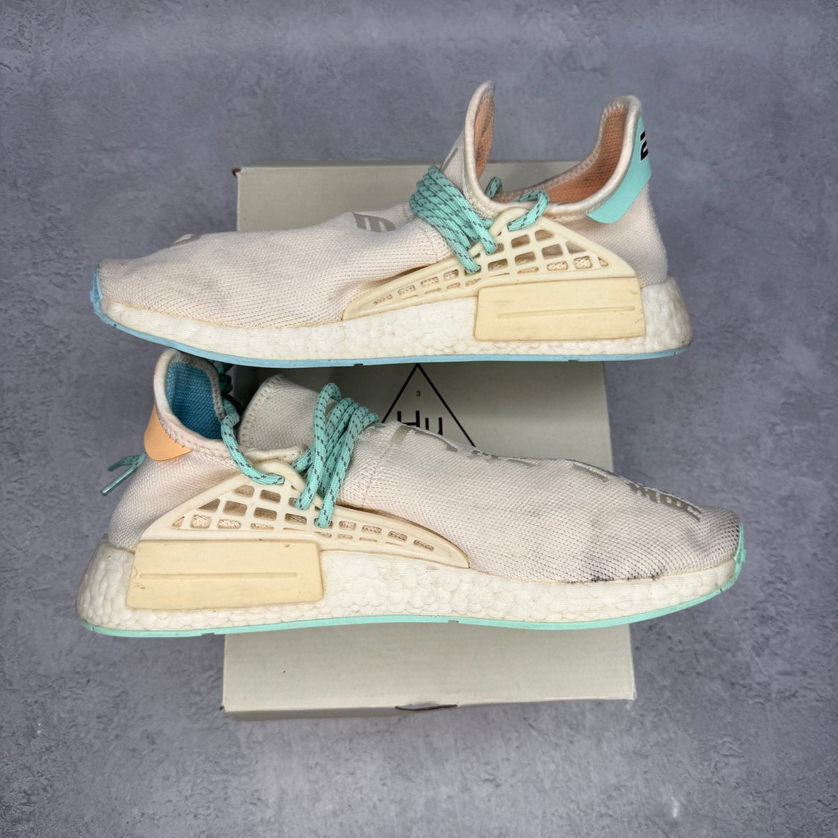 adidas NMD HU Pharrell NERD Chalk White - Image 1