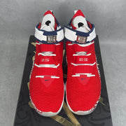 Nike LeBron 17 Graffiti Remix Red 11.5 (Pre-Owned) - tag