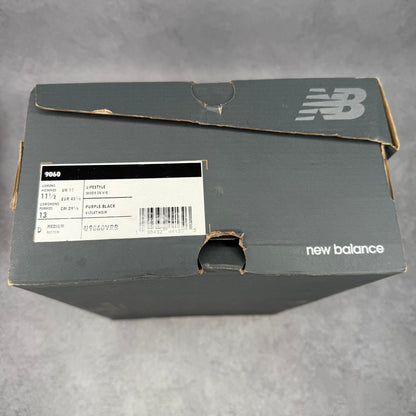 New Balance 9060 Violet Noir *pre - owned* SIZE 11.5 - Kicks Collective PA - New Balance - U9060VRB - Men's Shoes - 11.5M/13W - Pre - Owned - Original Box (Damaged)