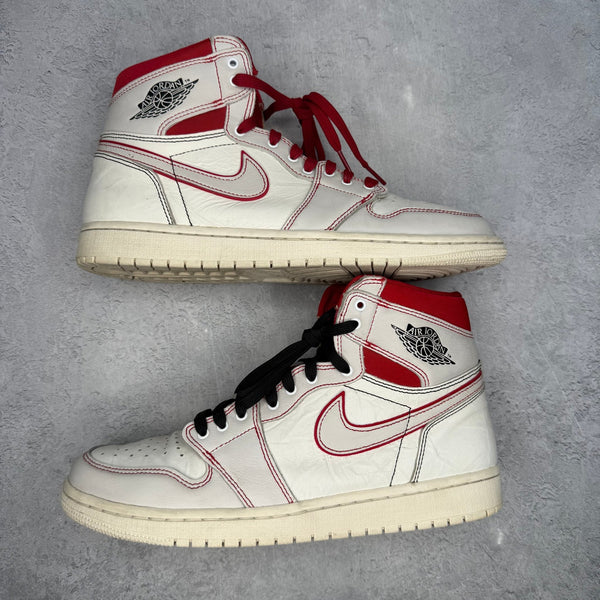 Jordan 1 Retro High Phantom Gym Red *pre - owned* SIZE 11 - Kicks Collective PA - Jordan - 555088-160 - Men's Shoes - 11M/12.5W - Pre - Owned - No Box