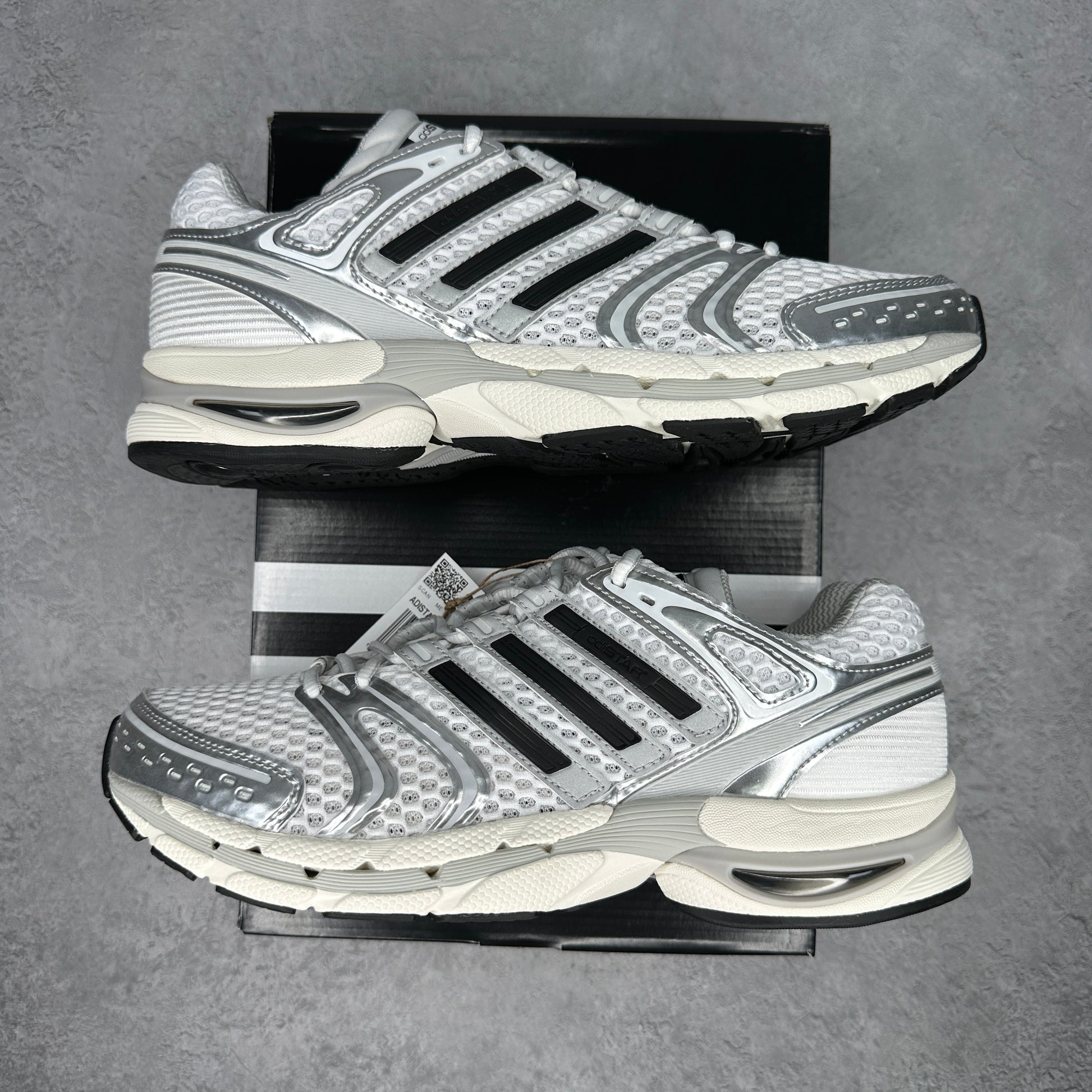 adidas Adistar Control 5 Silver Metallic Black