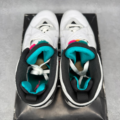 Jordan 8 Retro South Beach *pre-owned* SIZE 10