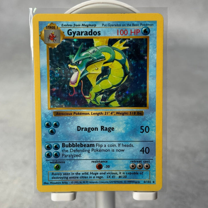 Pokemon Gyarados 6/102 Base Set (Shadowless)
