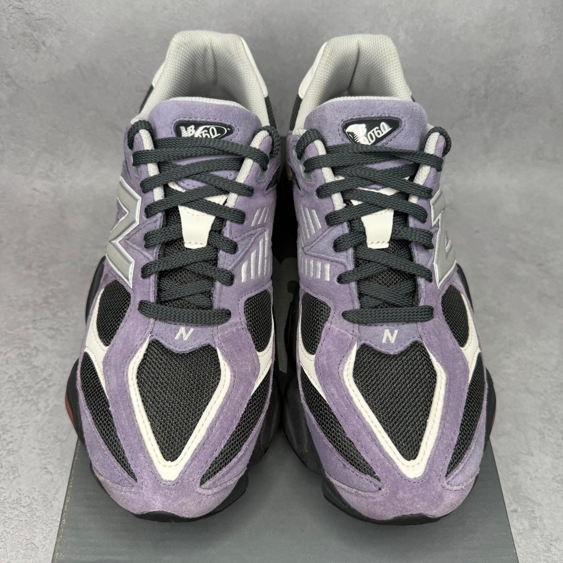 New Balance 9060 Violet Noir *pre - owned* SIZE 11.5 - Kicks Collective PA - New Balance - U9060VRB - Men's Shoes - 11.5M/13W - Pre - Owned - Original Box (Damaged)