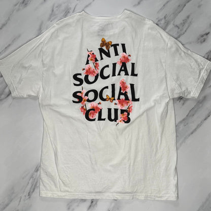 Anti Social Social Club Kkotch Tee White *pre - owned* SIZE XL - Kicks Collective PA - Anti Social Social Club - ANTI-A8RLG8DS - Apparel - XL - Pre - Owned - No Box