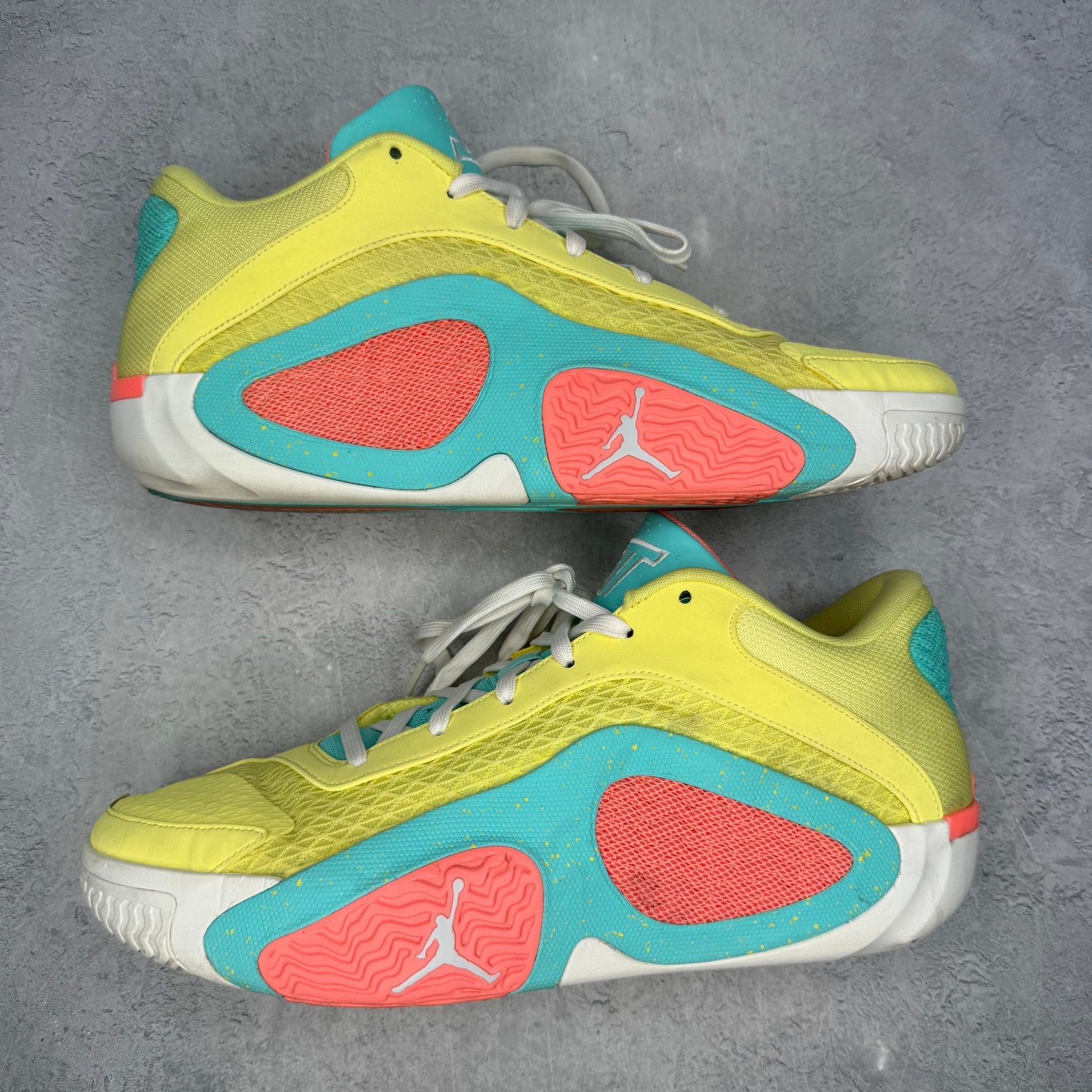 Jordan Tatum 2 Lemonade *pre - owned* SIZE 13 - Kicks Collective PA - Jordan - FJ6457-700/FJ6458-700 - Men's Shoes - 13M/14.5W - Pre - Owned - No Box
