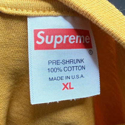Supreme Stencil Tee Mustard - Kicks Collective PA - Supreme - SUPREME-IGSPZ4NS - Apparel - XL - Brand New - No Box