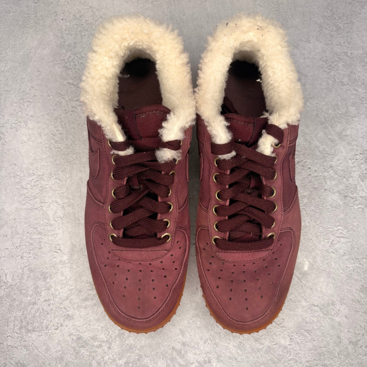 Nike Air Force 1 Winter Burgundy Crush *pre - owned* SIZE 9 - Kicks Collective PA - Nike - AV2874-600 - Men's Shoes - 9M/10.5W - Pre - Owned - No Box