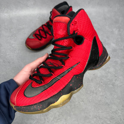 Nike LeBron 13 Elite University Red *pre-owned* SIZE 9.5