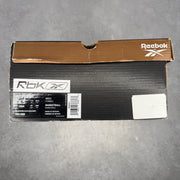 Reebok Question Mid Black Gold *pre-owned* SIZE 8.5