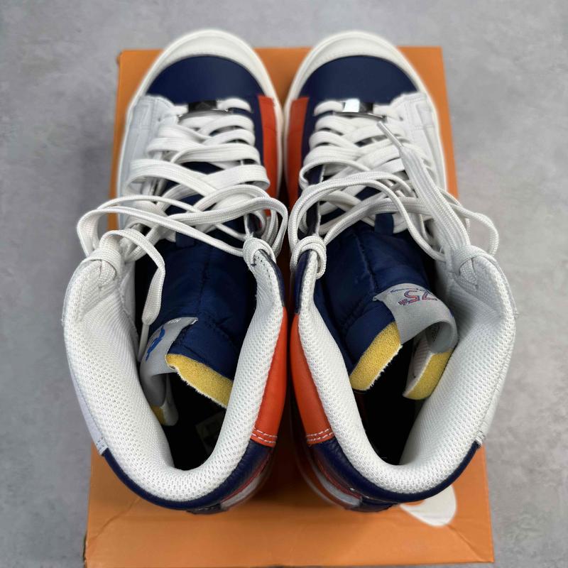 Nike Blazer Mid 77 NBA 75th Anniversary Knicks *pre - owned* SIZE 10 - Kicks Collective PA - Nike - DD8025 - 100 - Men's Shoes - 10M/11.5W - Pre - Owned