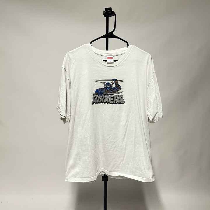 Supreme Samurai Tee White *pre-owned* SIZE XL
