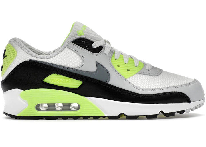 Nike Air Max 90 Gore - Tex Summit White Volt Black Cool Grey - Kicks Collective PA - Nike - FD5810-102 - Men's Shoes - 15M/16.5W - Brand New - No Box