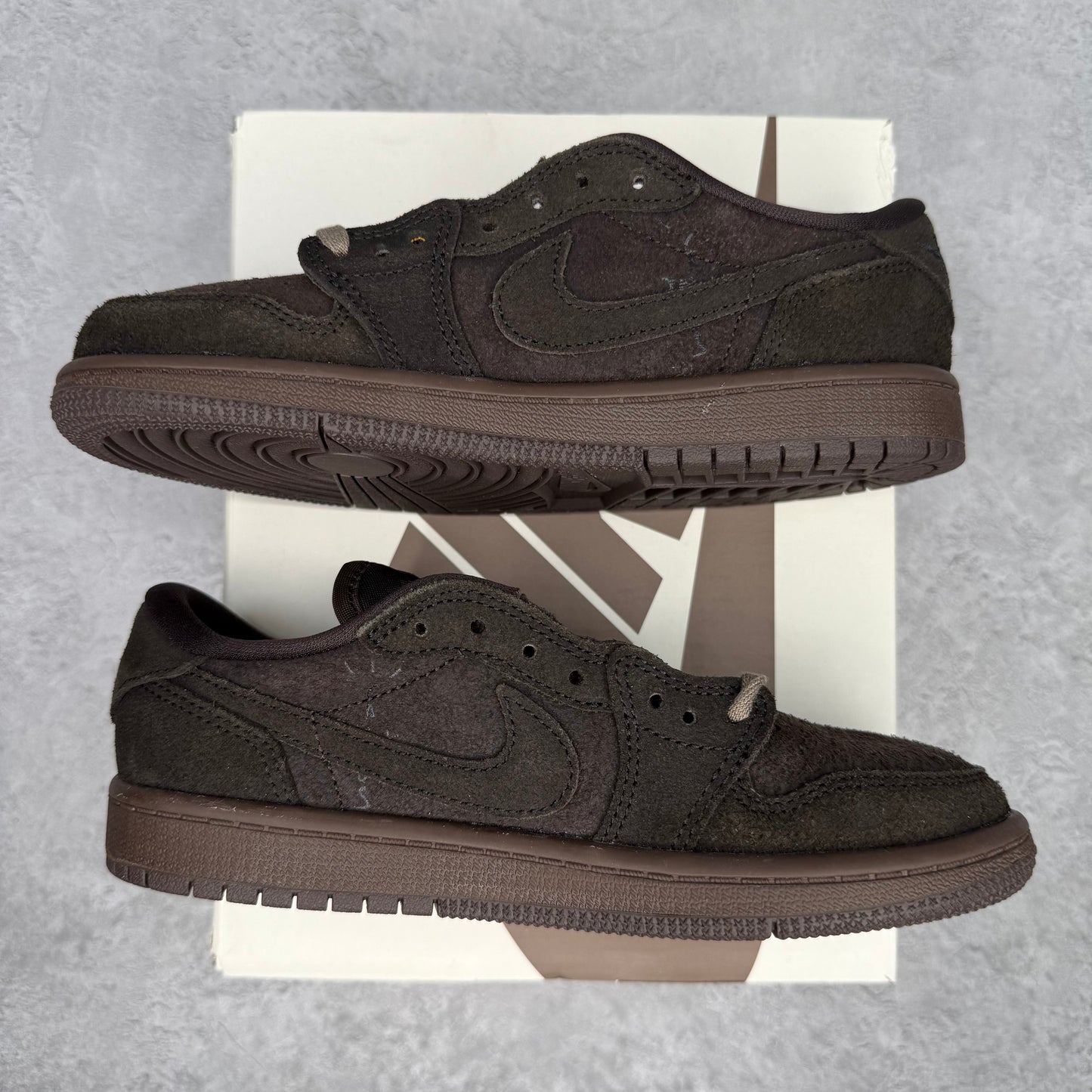 Jordan 1 Retro Low OG SP Travis Scott Velvet Brown (PS)