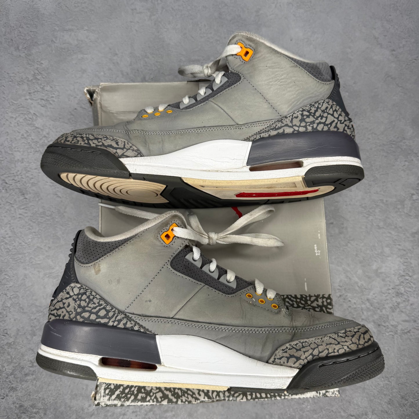 Jordan 3 Retro Cool Grey (2021) *pre-owned* SIZE 10