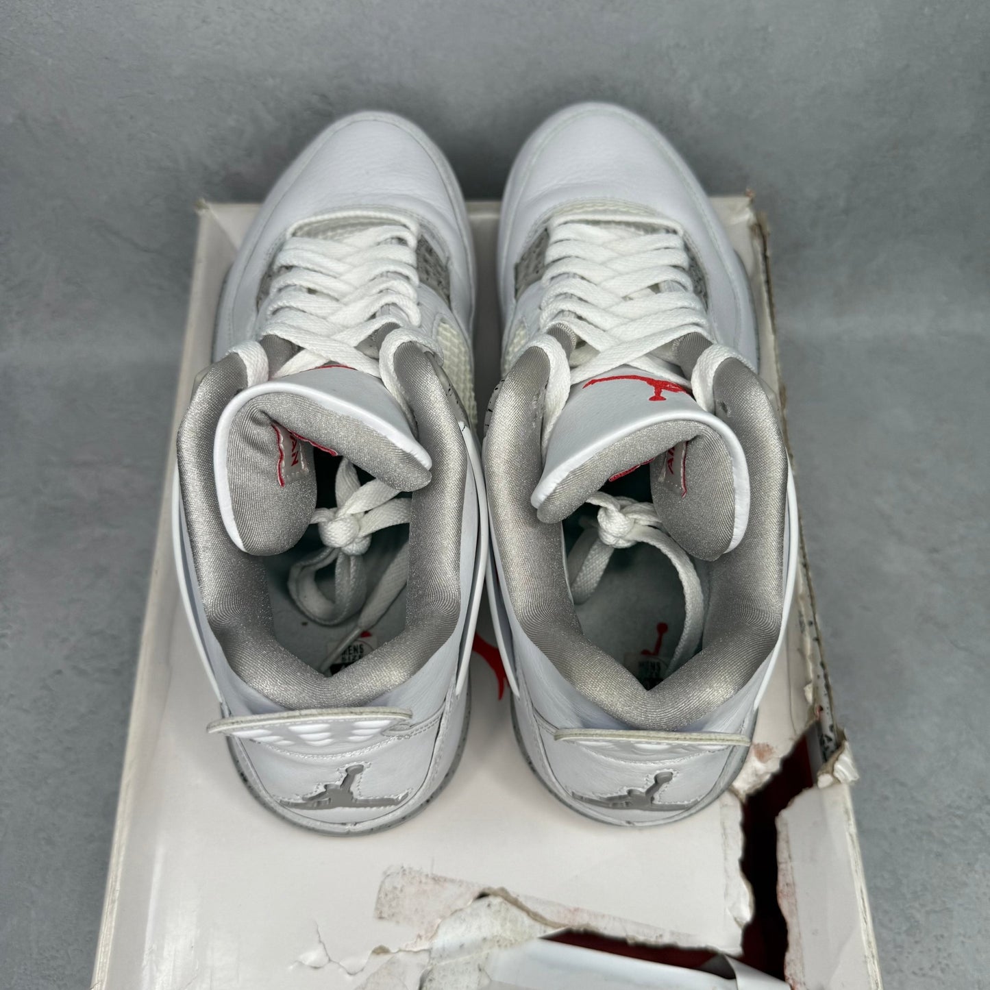 Jordan 4 Retro White Oreo (2021) *pre - owned* SIZE 10.5 - Kicks Collective PA - Jordan - CT8527-100 - Men's Shoes - 10.5M/12W - Pre - Owned