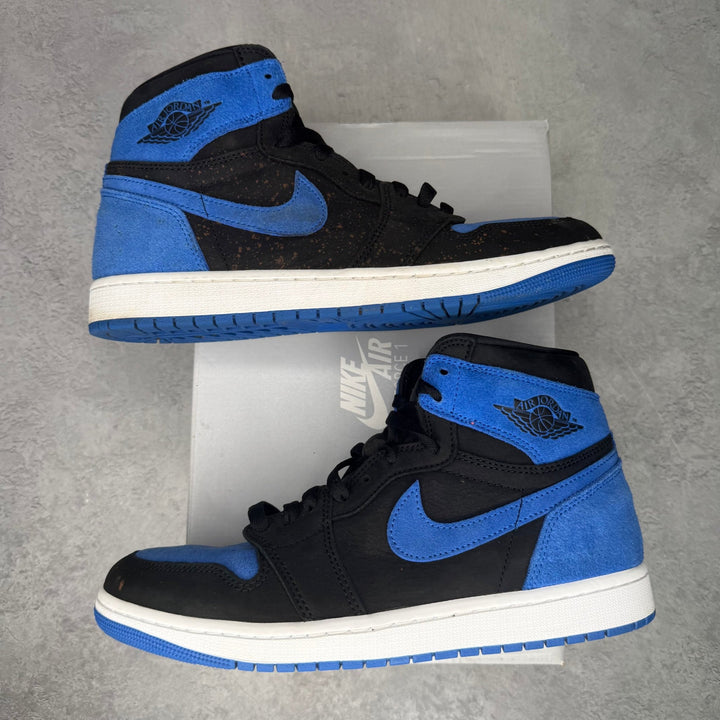 Jordan 1 Retro High OG Royal Reimagined pre-owned size 10.5 - Kicks Collective PA - Jordan - DZ5485-042 - Men's Shoes - 11M/12.5W - Pre-Owned - Replacement Box