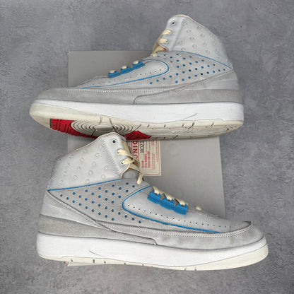 Jordan 2 Retro SP Union Grey Fog *pre - owned* SIZE 11 - Kicks Collective PA - Jordan - DN3802-001 - Men's Shoes - 11M/12.5W - Pre - Owned