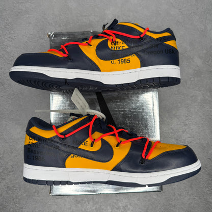 Nike Dunk Low Off-White University Gold